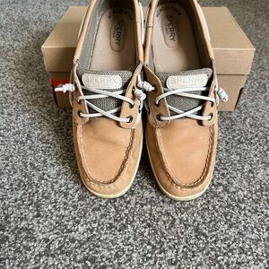 Sperry Women’s Tan Boat Shoes 9.5M